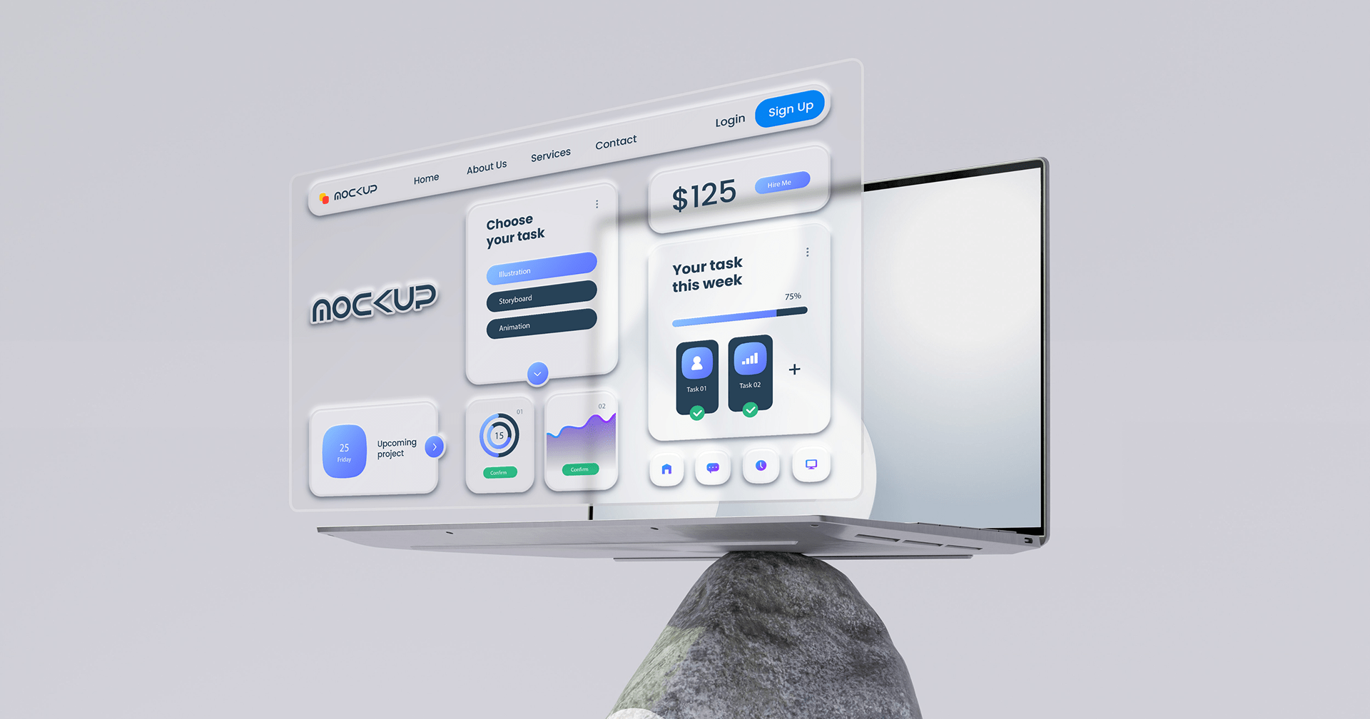 Dynamic and responsive website development services for businesses looking to grow online.